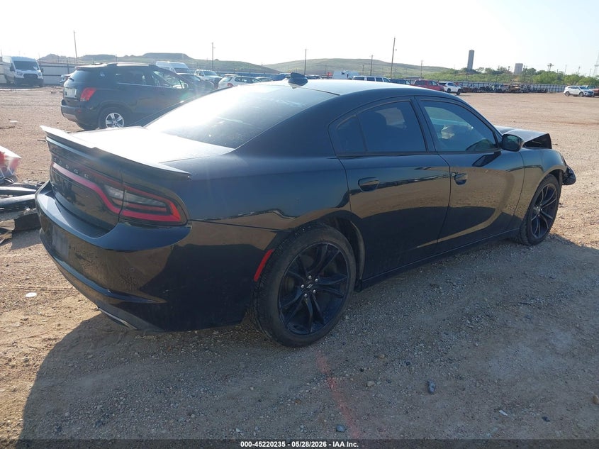Vin: 2c3cdxhg2jh164444, lot: 45717996, dodge charger sxt plus rwd 20184