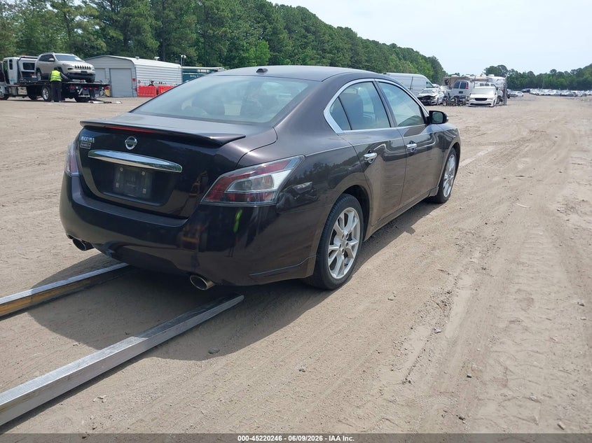 Vin: 1n4aa5ap0ec454769, lot: 45718008, nissan maxima 3.5 sv 20144