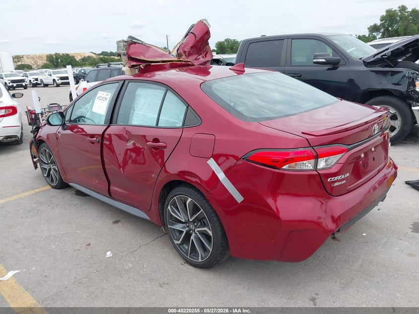 VIN: 5YFS4MCE9NP107217 2022 TOYOTA COROLLA SE