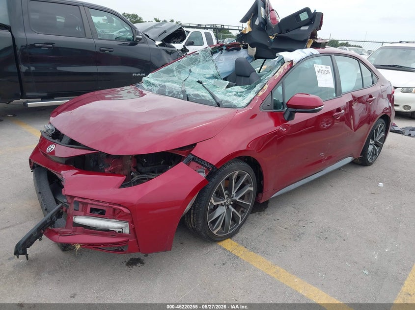 VIN: 5YFS4MCE9NP107217 2022 TOYOTA COROLLA SE