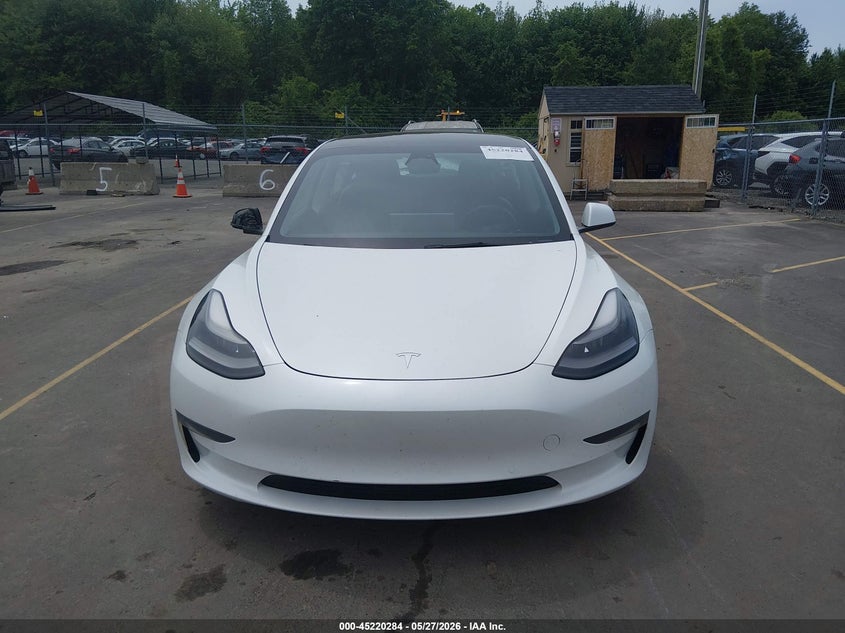 2022 TESLA MODEL 3 SEDAN ELECTRIC