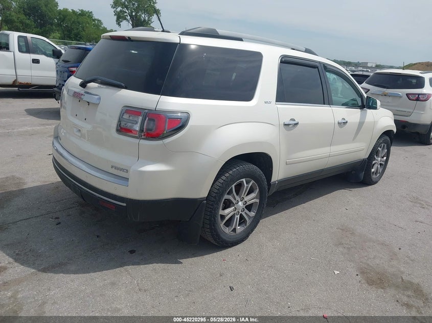 Vin: 1gkkvrkd8dj232056, lot: 45718056, gmc acadia slt-1 20134
