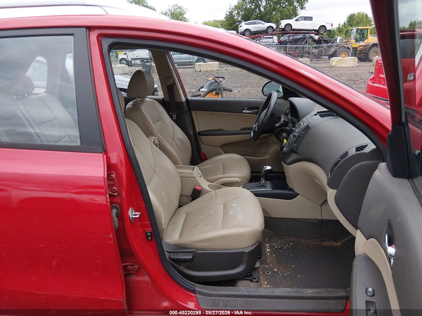 2012 Hyundai Elantra 2.0 Touring Se red Lot 111045220299 Vin KMHDC8AE9CU143023