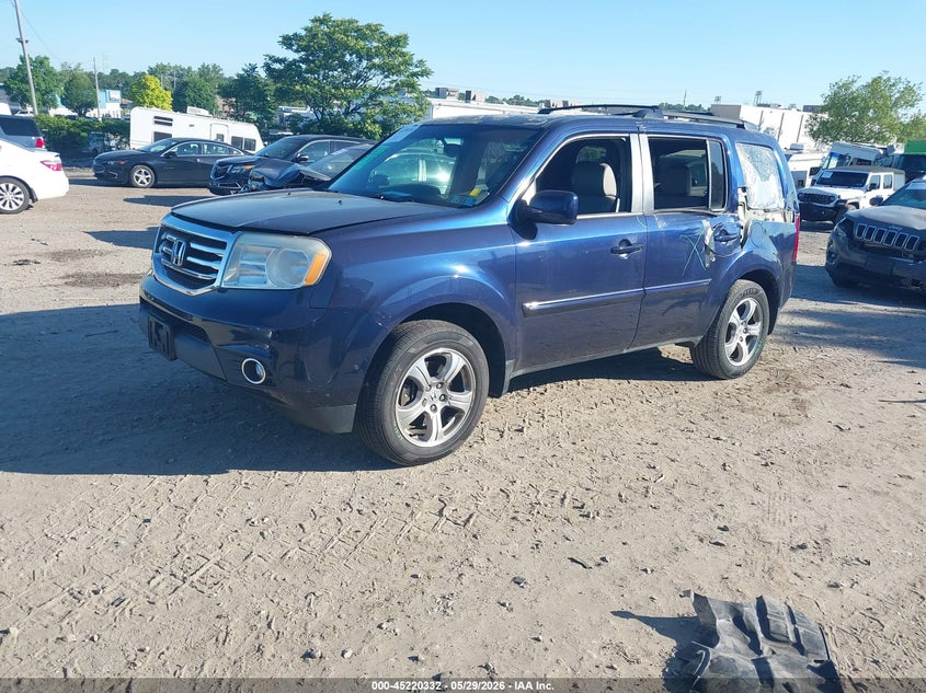 Vin: 5fnyf4h58db086495, lot: 45718093, honda pilot ex-l 20132