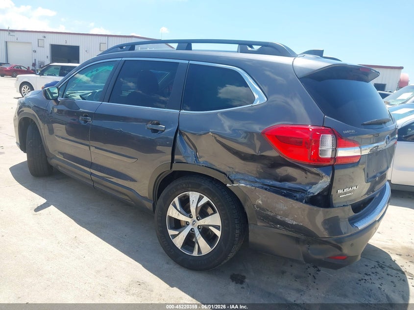 Vin: 4s4wmacd1k3473325, lot: 45718121, subaru ascent premium 20193