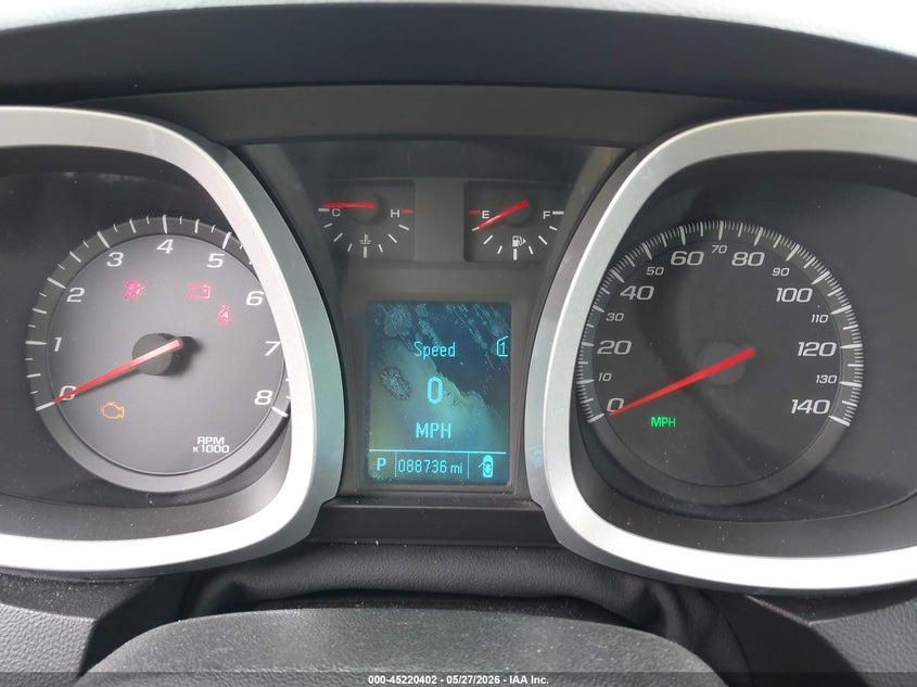 2012 Chevrolet Equinox 3.0 1Lt silver Lot 111045220402 Vin 2GNFLDE52C6196412