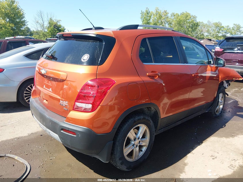 Vin: kl7cjrsb2fb092347, lot: 45718172, chevrolet trax lt 20154