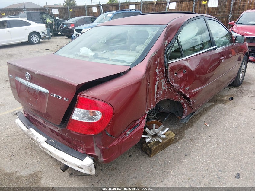 2003 TOYOTA CAMRY auction photo 4