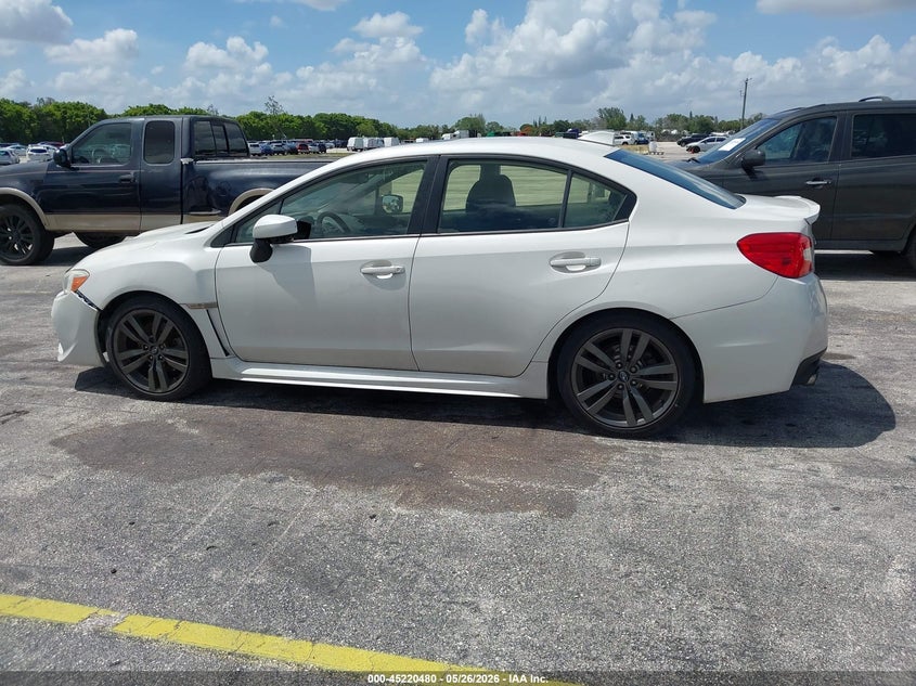 2016 Subaru Wrx Premium VIN: JF1VA1E60G9822797 Lot: 45220480