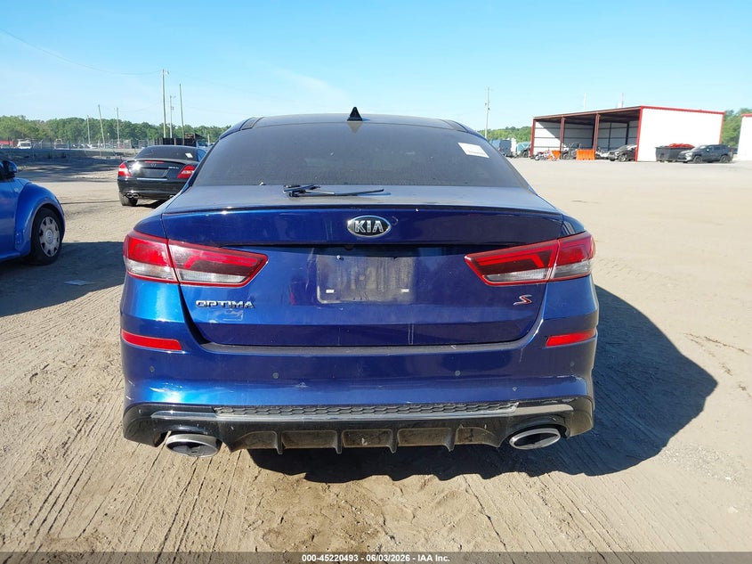 2019 Kia Optima S VIN: 5XXGT4L36KG349457 Lot: 45220493