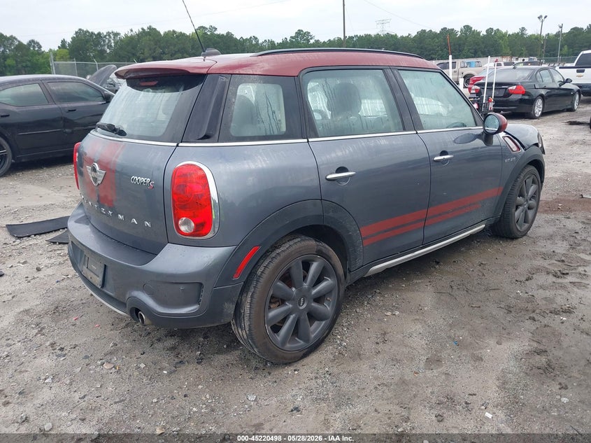 Vin: wmwzc3c59gwt10594, lot: 45718259, mini countryman cooper s 20164