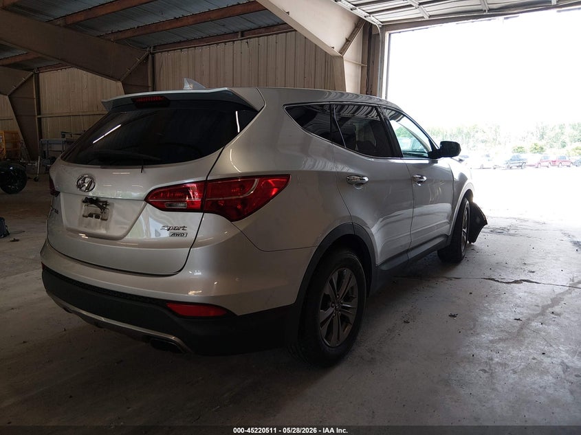 2015 HYUNDAI SANTA FE SPORT UTILITY VEHICLE 2.4L I-4 DI, DOHC, VVT, 190HP