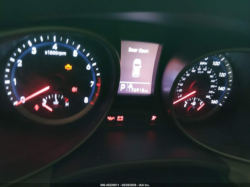 2015 HYUNDAI SANTA FE SPORT UTILITY VEHICLE 2.4L I-4 DI, DOHC, VVT, 190HP