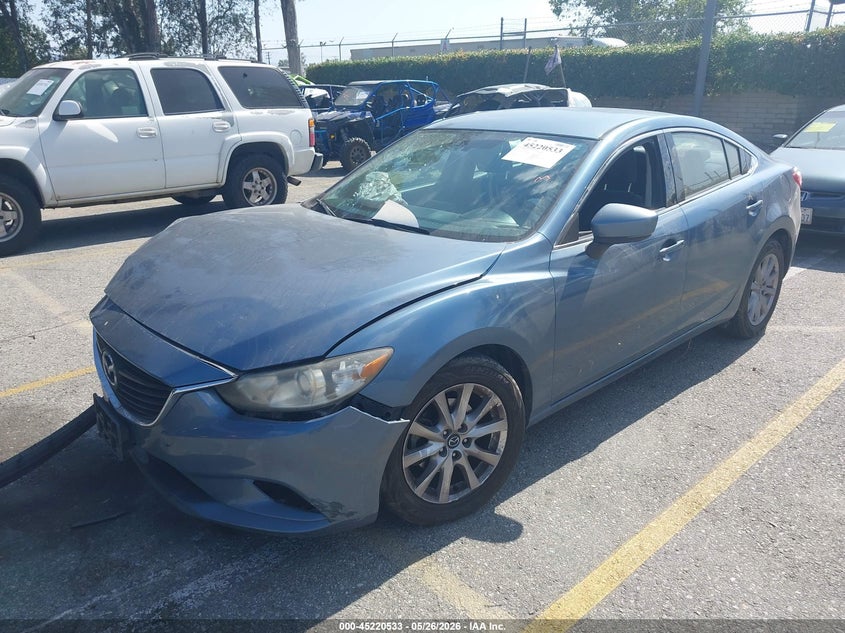 Vin: jm1gl1u56h1102247, lot: 45718294, mazda mazda6 sport 20172
