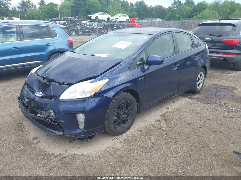 2012 Toyota Prius 1.8 Three blue Lot 111045220541 Vin JTDKN3DU4C1571403