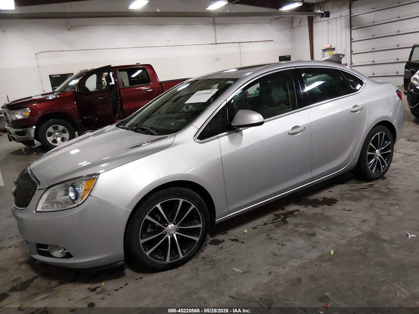 Vin: 1g4pw5sk7g4132843, lot: 45718327, buick verano sport touring group 20162
