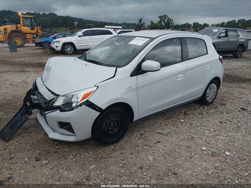 Vin: ml32auhj6ph004756, lot: 45718328, mitsubishi mirage es 20232