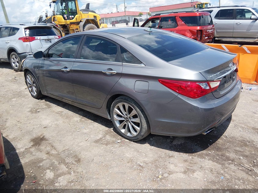 5NPEC4AC7CH350438 2012 Hyundai Sonata 2.4 Se grey