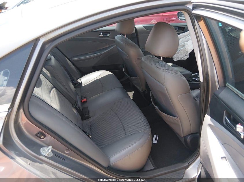 2012 Hyundai Sonata 2.4 Se grey Lot 111045220600 Vin 5NPEC4AC7CH350438