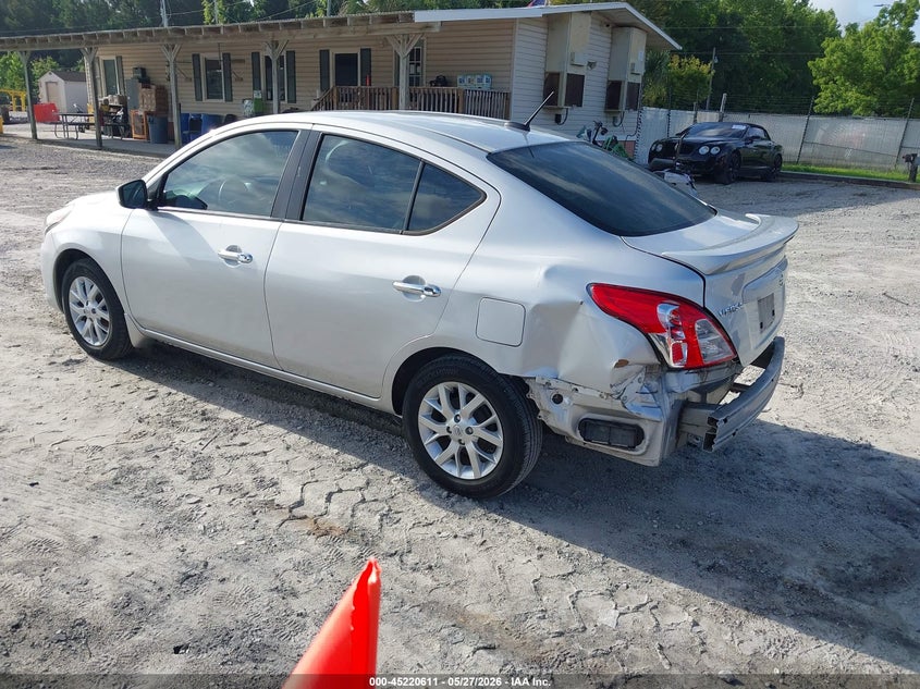 Vin: 3n1cn7apxjl831869, lot: 45718372, nissan versa 1.6 sv 20183