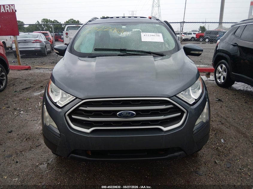 2018 Ford Ecosport Se VIN: MAJ6P1UL0JC212662 Lot: 45220630