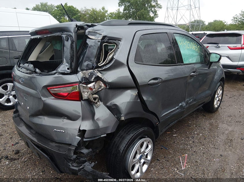 2018 Ford Ecosport Se VIN: MAJ6P1UL0JC212662 Lot: 45220630
