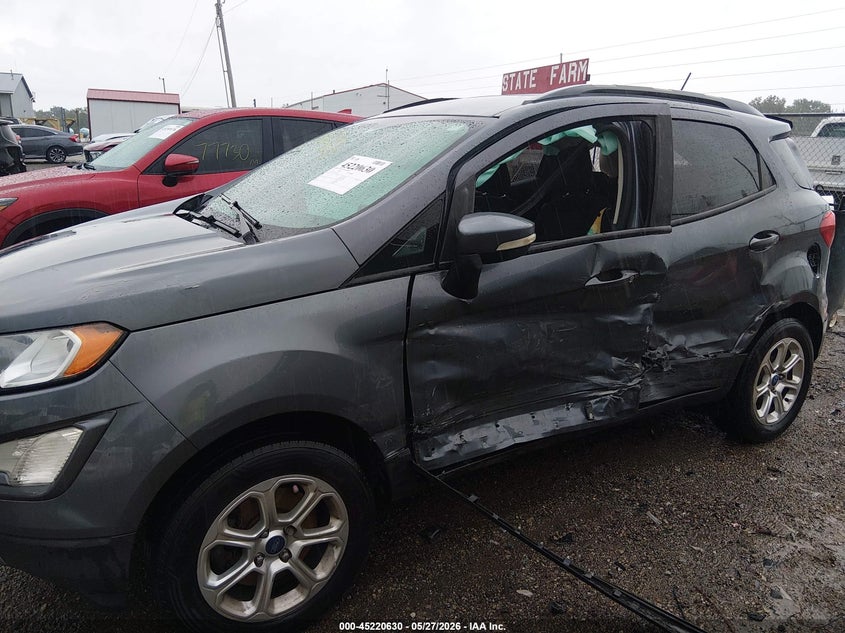 2018 Ford Ecosport Se VIN: MAJ6P1UL0JC212662 Lot: 45220630
