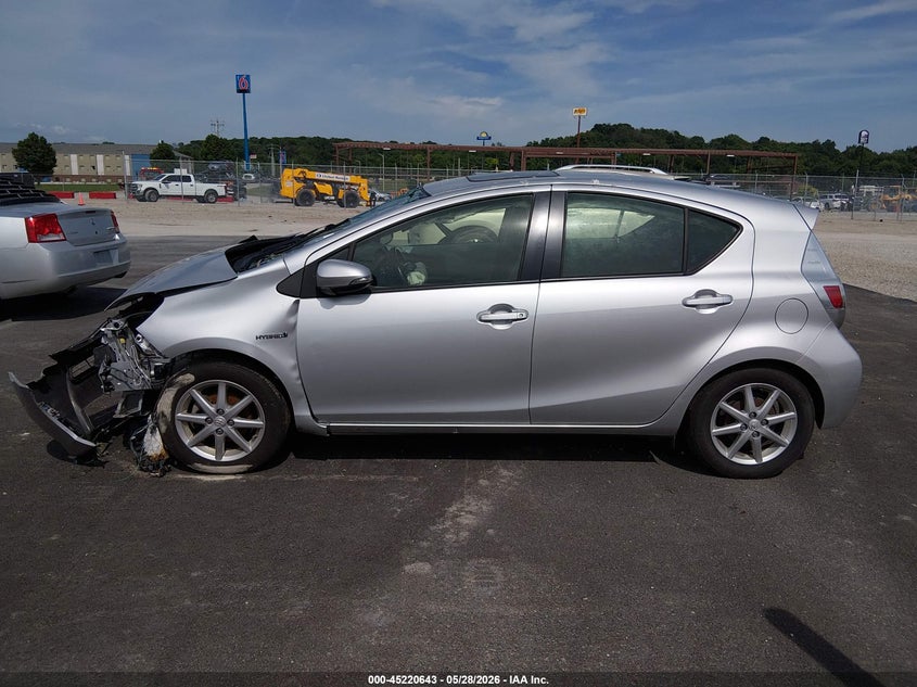 2014 Toyota Prius C Four VIN: JTDKDTB34E1081785 Lot: 45220643