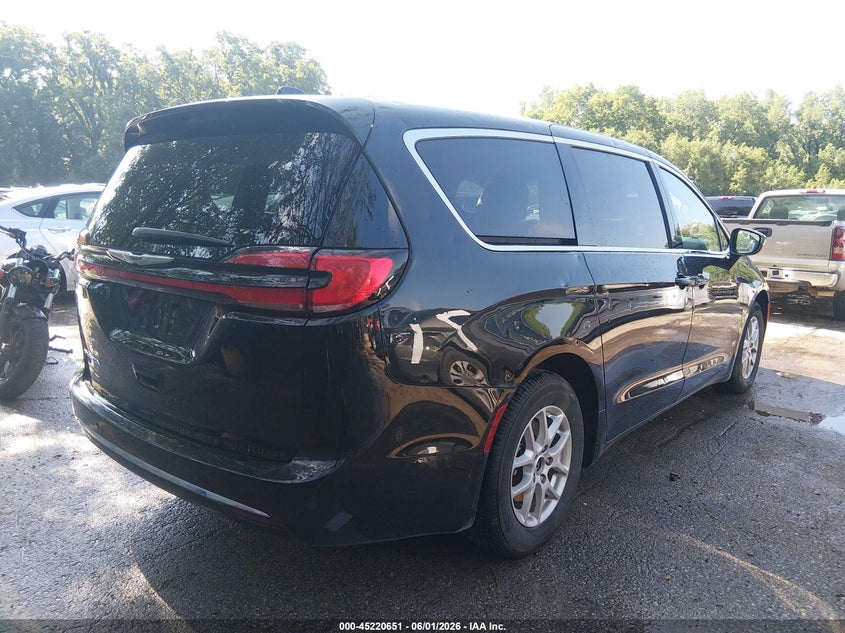 Vin: 2c4rc1bgxpr628078, lot: 45718412, chrysler pacifica touring l 20234