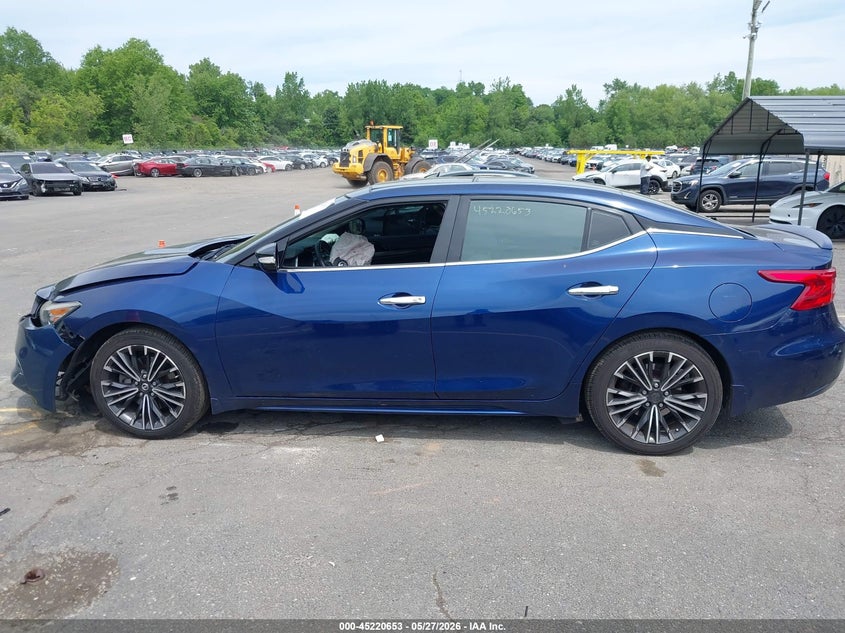 2016 NISSAN MAXIMA SEDAN 3.5L V-6 DOHC, VVT, 300HP