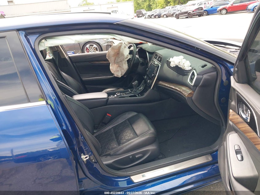 2016 NISSAN MAXIMA SEDAN 3.5L V-6 DOHC, VVT, 300HP