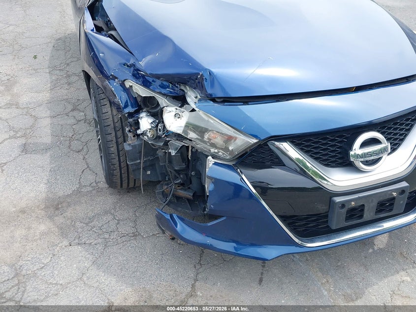 2016 NISSAN MAXIMA SEDAN 3.5L V-6 DOHC, VVT, 300HP