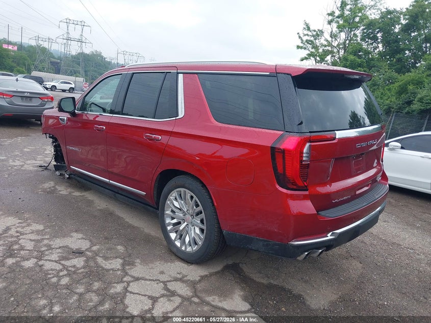 Vin: 1gks2drl6sr173564, lot: 45718422, gmc yukon 4wd denali 20253