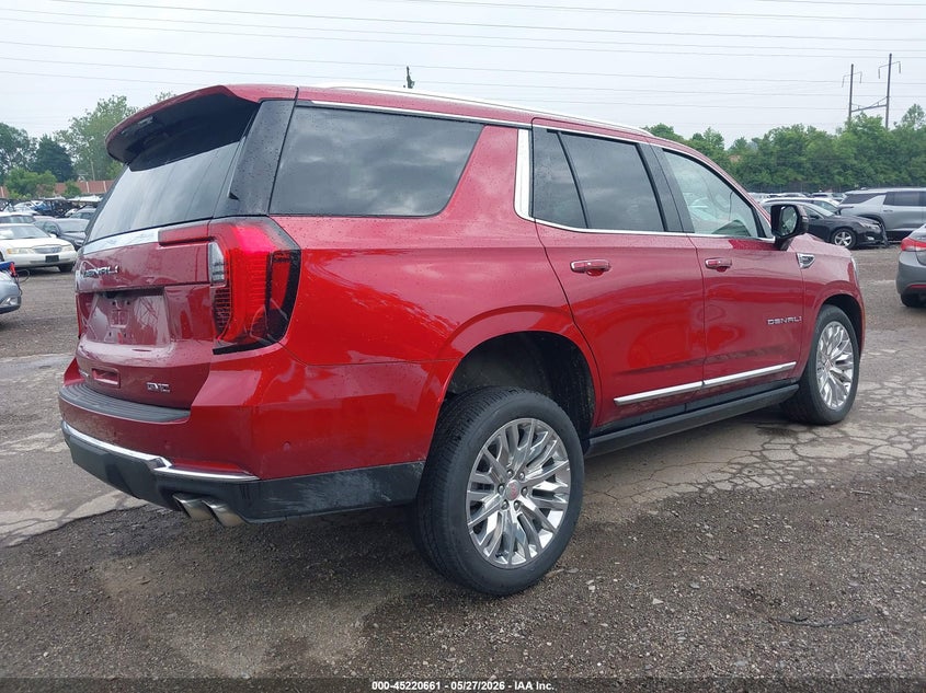 Vin: 1gks2drl6sr173564, lot: 45718422, gmc yukon 4wd denali 20254