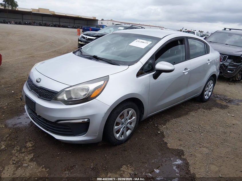 2016 Kia Rio Lx KNADM4A34G6691155 photo 1