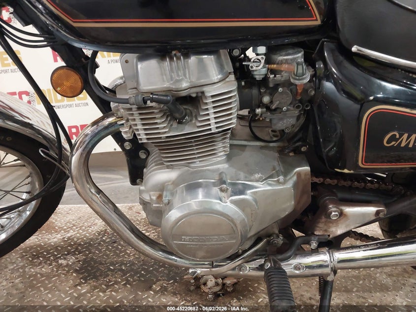 1981 Honda Cm400 E VIN: JH2NC011XBM110271 Lot: 45220687