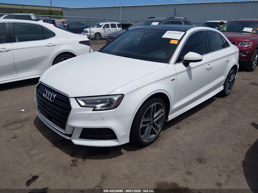 Vin: wauj8gff5h1009538, lot: 45718458, audi a3 2.0t premium 20172