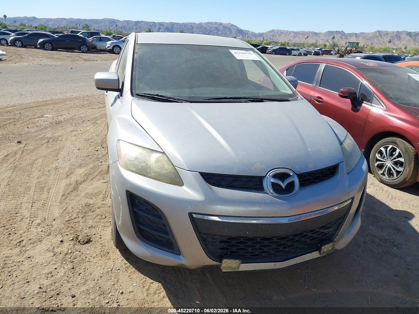 2011 Mazda Cx-7 2.5 I Sv Silver Lot 111045220710 Vin JM3ER2AM5B0394596