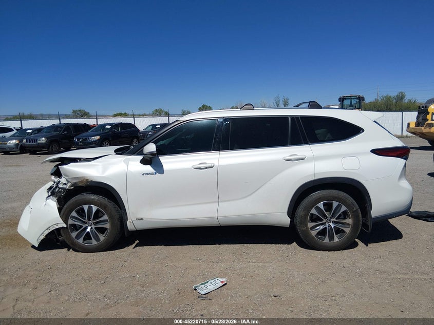 2021 TOYOTA HIGHLANDER SPORT UTILITY VEHICLE 2.5L I-4 DI, DOHC, VVT, 186HP