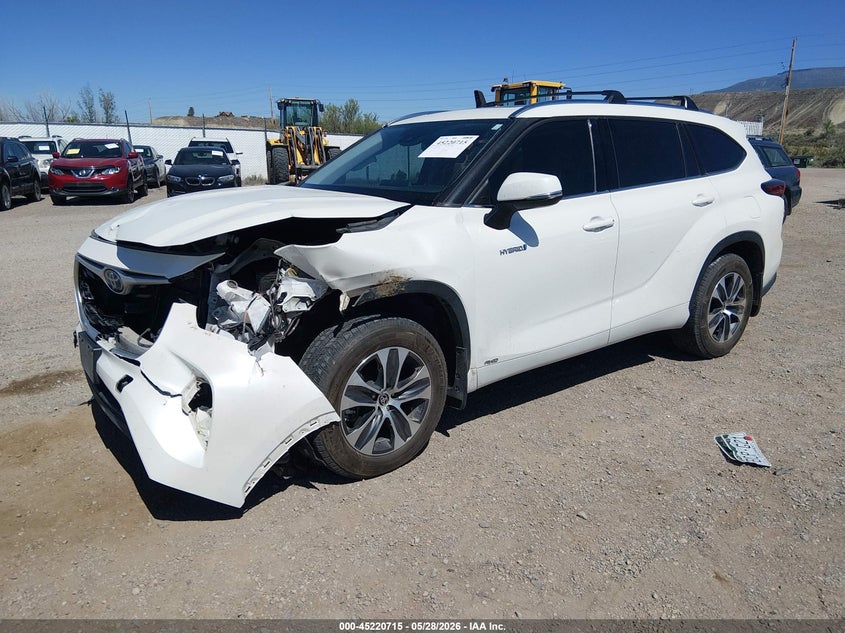 2021 TOYOTA HIGHLANDER SPORT UTILITY VEHICLE 2.5L I-4 DI, DOHC, VVT, 186HP