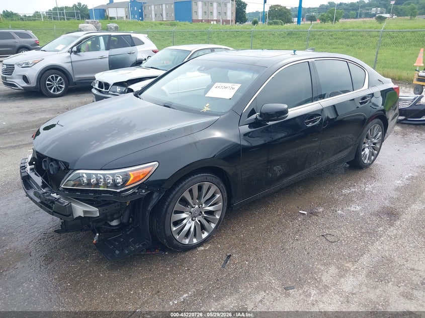 Vin: jh4kc1f55gc001578, lot: 45718486, acura rlx technology package 20162