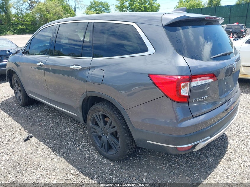 Vin: 5fnyf6h68nb012886, lot: 45718492, honda pilot awd touring 7 passenger 20223