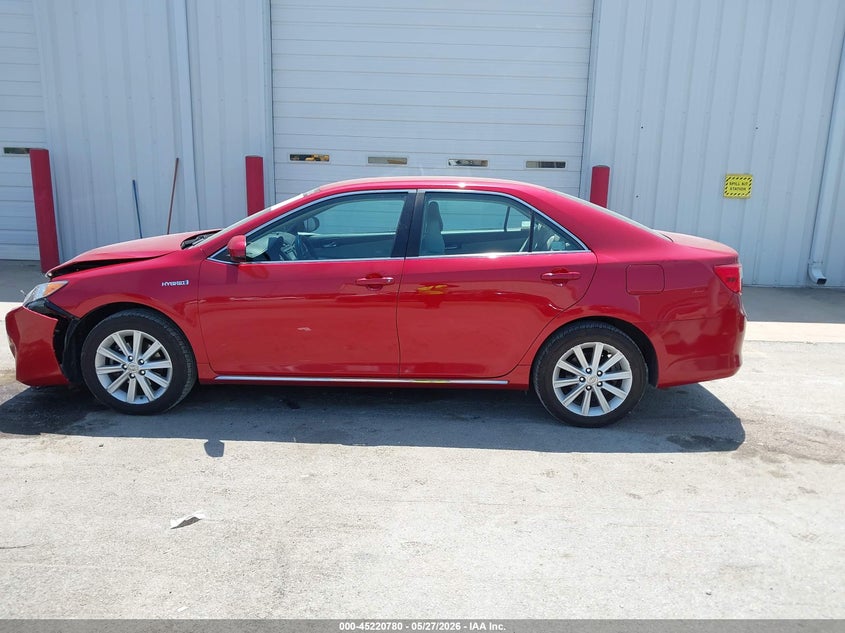 TOYOTA CAMRY HYBRID 2012 VIN 4T1BD1FK6CU054309