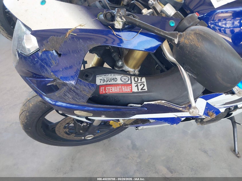 2005 Suzuki Gsx-R750 K VIN: JS1GR7JA352108476 Lot: 45220785