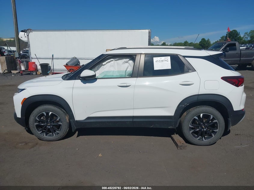 2021 Chevrolet Trailblazer Fwd Lt VIN: KL79MPS20MB111531 Lot: 45220792