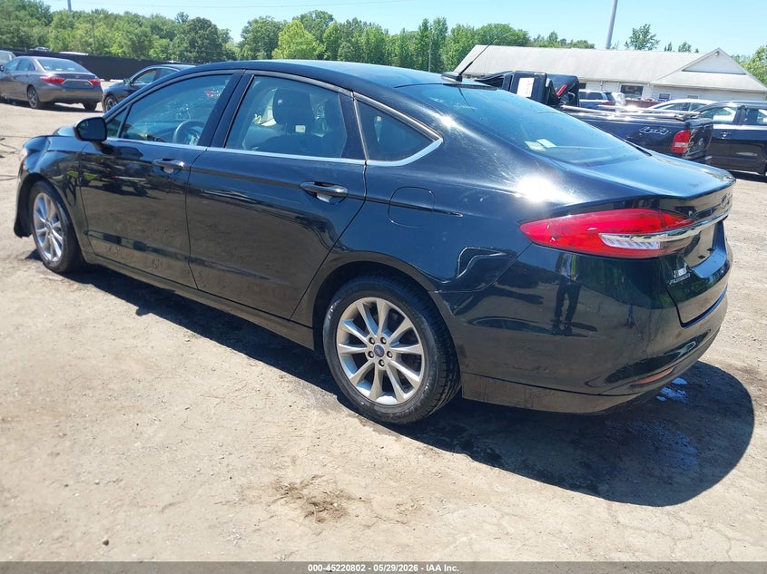 Vin: 3fa6p0h77hr339976, lot: 45718562, ford fusion se 20173