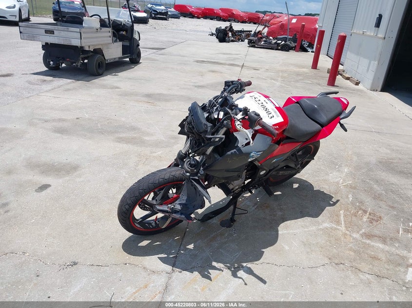 2015 Honda Cb300 F VIN: MLHNC521XF5101006 Lot: 45220803