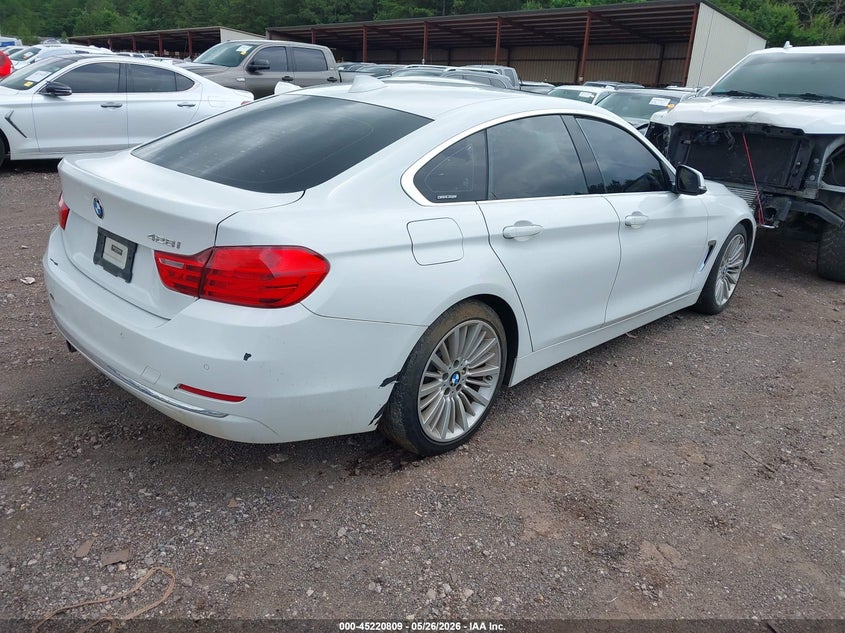Vin: wba4a9c54fgl86817, lot: 45718570, bmw 428 gran coupe 20154
