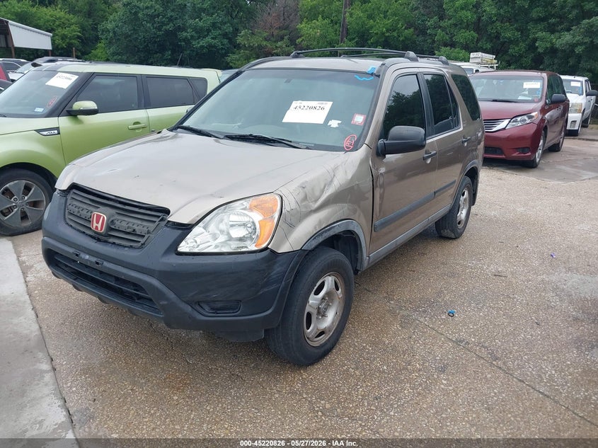 2002 Honda Cr-V Lx SHSRD68412U000558 photo 1