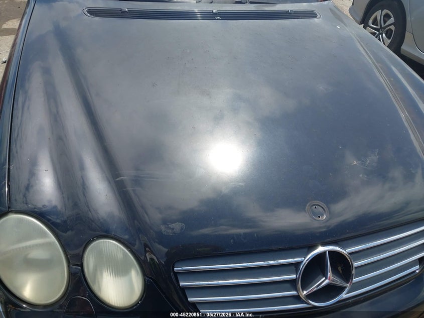 2002 Mercedes-Benz Cl 500 VIN: WDBPJ75J12A018170 Lot: 45220851